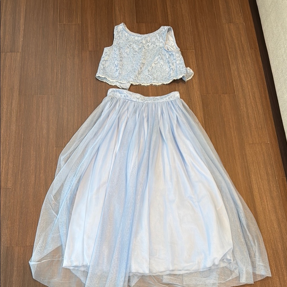 Speechless Light Blue Kids Matching Set